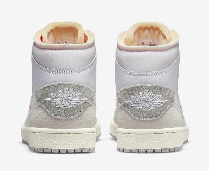 Кроссовки Jordan 1 Mid SE Inside Out Craft Inside/Out White/Grey