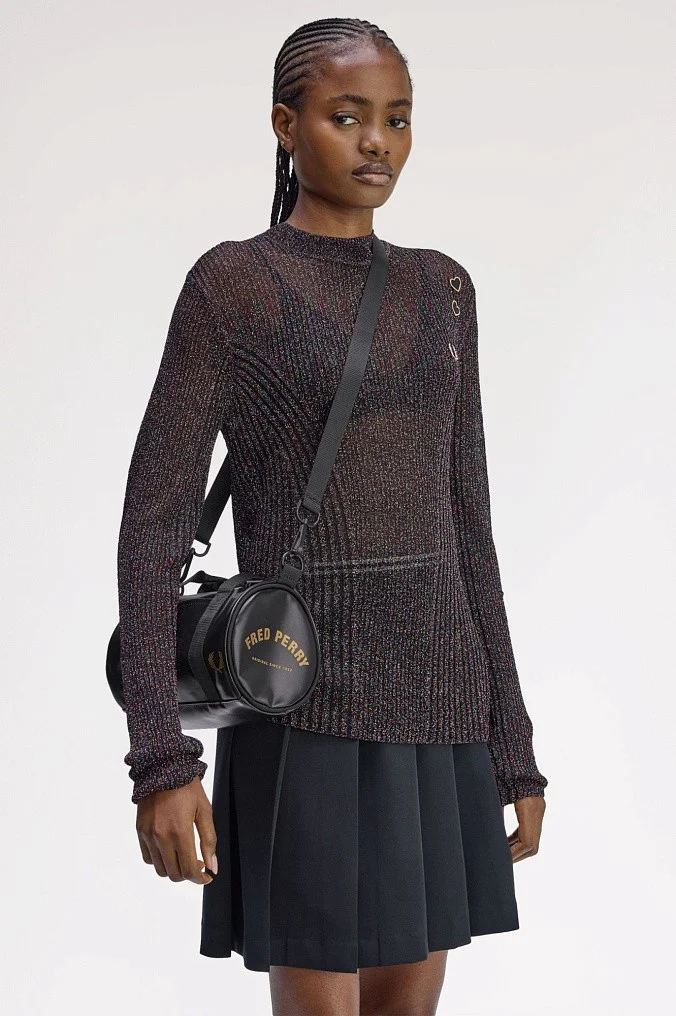 Сумка через плечо Fred Perry Tonal Classic Mini Barrel Bag