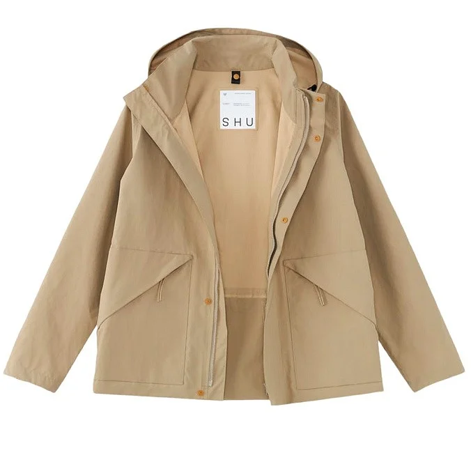 Куртка-трансформер женская SHU коричневая