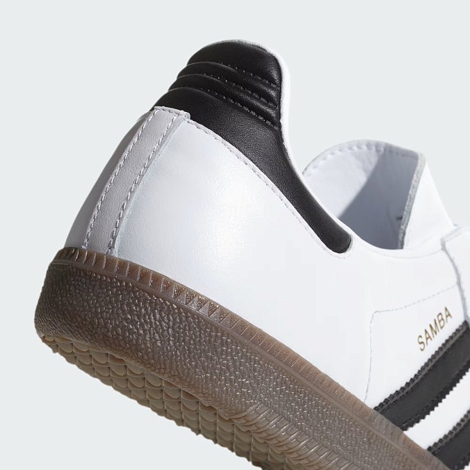 Кроссовки adidas Originals Samba OG Cloud White/Core Black/Gum