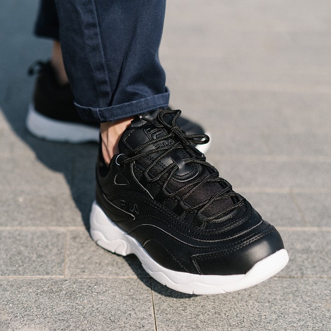 Кроссовки мужские FILA Ray Black/Black/Black