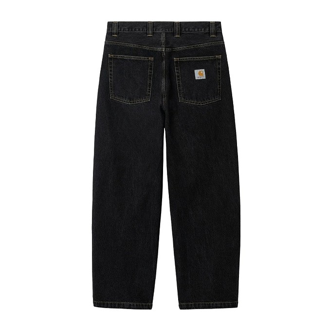 Мужские джинсы Carhartt WIP Brandon Pant Black (stone washed)